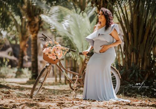 Gestante de A ansiedade pela chegada do Antony