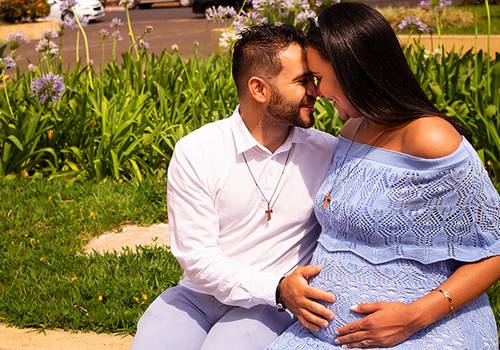 Fotografia Gestante de Esperando Tomás