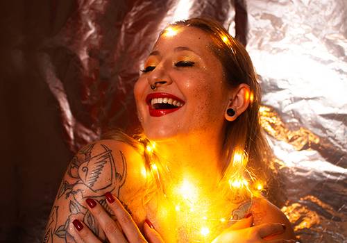 Auto-Retratos de Glitter