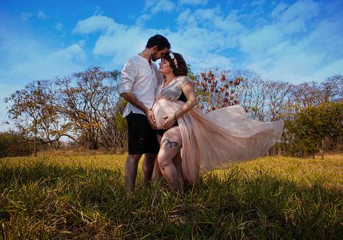 Fotografia Gestante de A doce espera do Martín