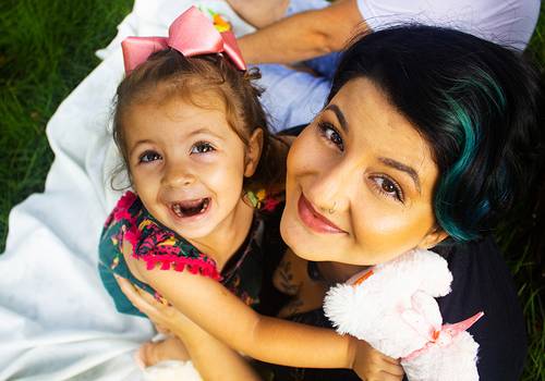 Ensaio Família de Uma páscoa diferente