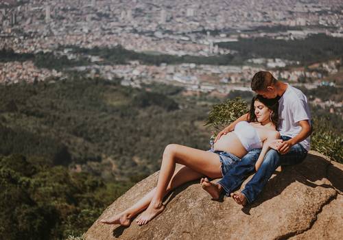 Gestante de Ana Júlia, Patrick e Lorena