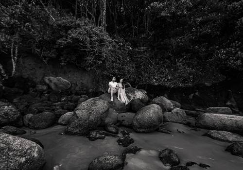 Casais de Larissa e Bruno