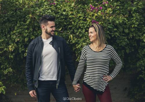 Casais de Renata e Cristian