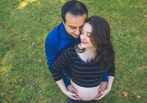 Gestantes de Marília e Eduardo, e o Bento! | ensaio de gestante