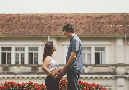 Gestantes de Juliana e Marcelo esperando Felipe | fotografia de gestantes em Porto Alegre