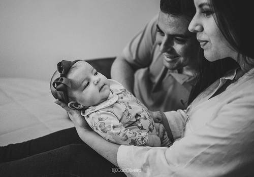 Famílias de Cecília e Família - Ensaio de bebê Porto Alegre