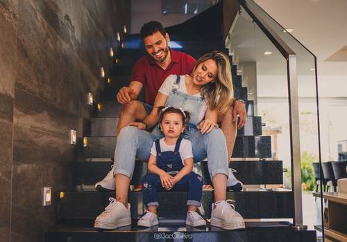Famílias de Ensaio de Família - Eduarda, Luciane e Wagner