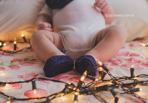 Mini ensaio de Natal super original