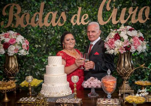 Casamento de Cibele ❤ Natalino - Bodas de Ouro