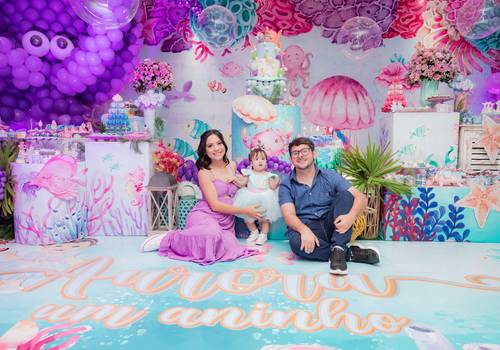 Aniversário Infantil de ANIVERSÁRIO INFANTIL AURORA 1 ANO