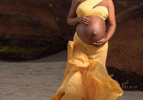 Gestante de Ensaio Gestante de Chimeni Costa