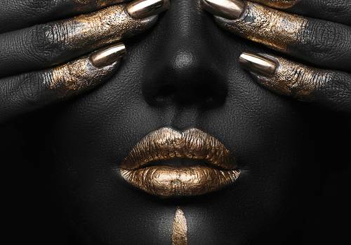 Telas de Black and Gold - 2