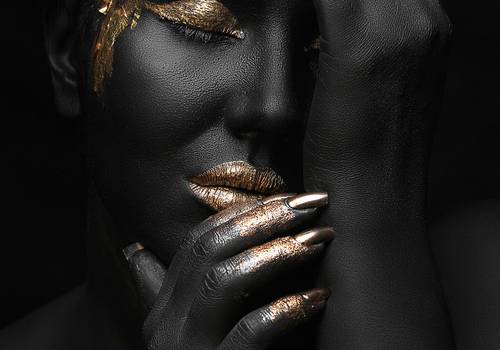 Telas de Black and Gold - 3