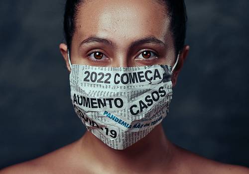 Telas de Covid - Fique em Casa