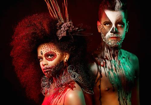 Retrato de Fashion - Halloween