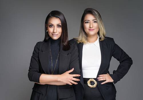 Retrato de Sara e Thamy