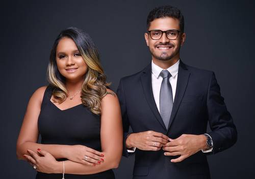 Retrato de Henrique e Elaine