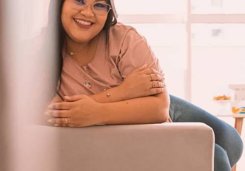 Ensaio de Marca Pessoal de Winnie Dino- Psicóloga