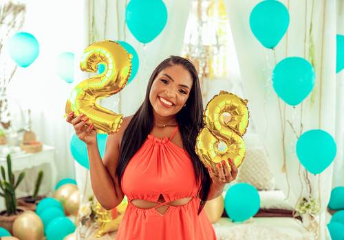 Aniversario de Aniversário Feminino