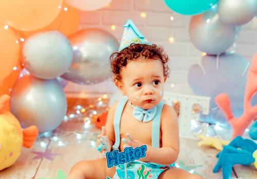 Infantil de Smash Fundo do Mar
