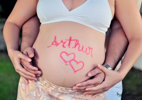 Gestante de À espera de Arthur