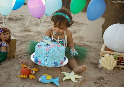 Infantil de Ensaio Smash The Cake - SEREIA