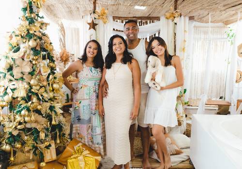 Família de Natal Família