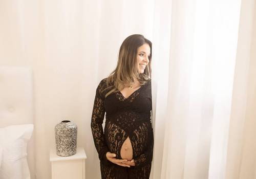 Gestante de Ensaio Gestante - Studio