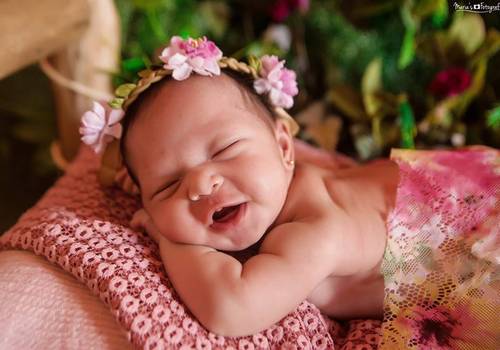 Newborn de Ensaio Infantil 