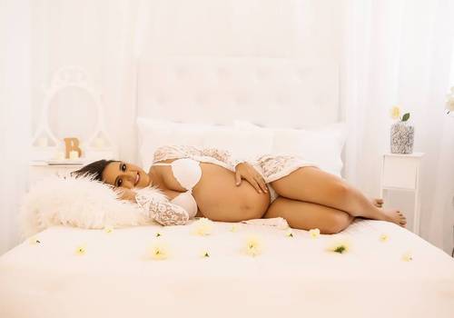 Gestante de Ensaio Gestante - Studio