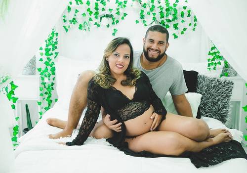 Gestante de Ensaio Gestante - Studio