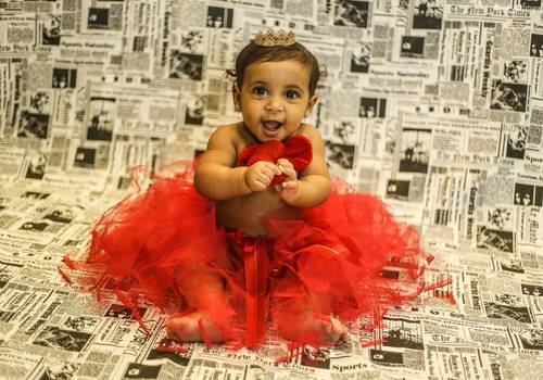 Infantil de Ensaio da princesa Velentina