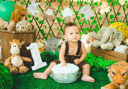 Infantil de Ensaio Smach The Cake
