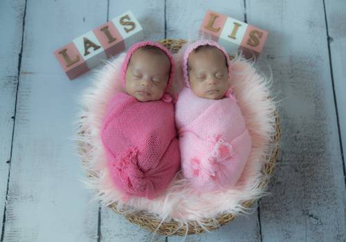 Newborn de Ensaio Newborn Gemeas