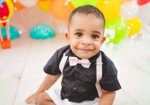 Infantil de Ensaio Smach The Cake