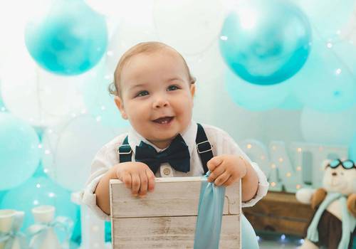 Infantil de Ensaio Smash The Cake 
