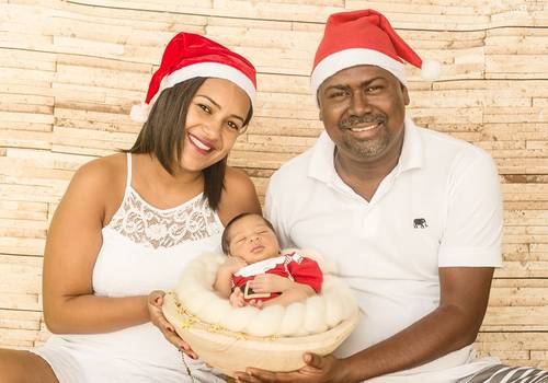 Newborn de Ensaio Newborn - Família
