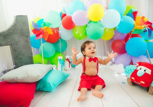 Infantil de Ensaio Smach The Cake