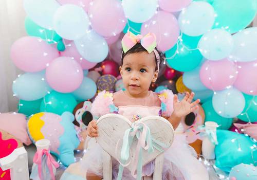 Infantil de Ensaio Smash The Cake