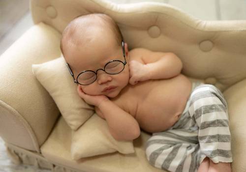 Infantil de Ensaio Newborn