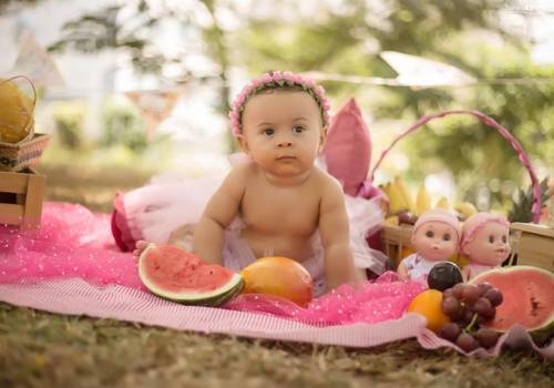 Infantil de Ensaio de Frutas