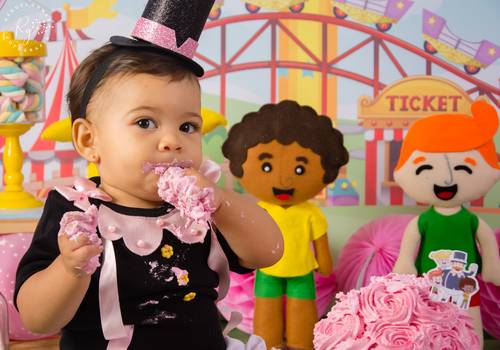 Smash the Cake de Ensaio Smash the Cake Helena