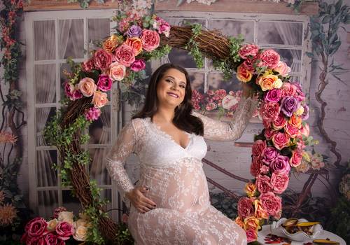 Gestante de A Doce Espera pelo Benjamim