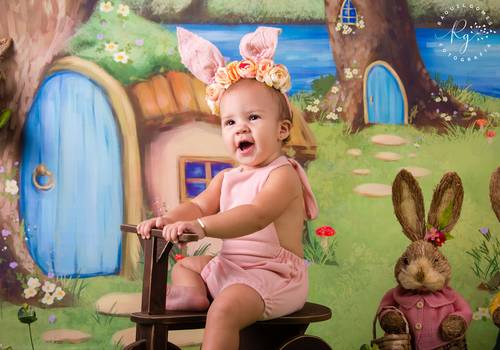 Temático de Coelhos Irmãos Rafael e Rafaela