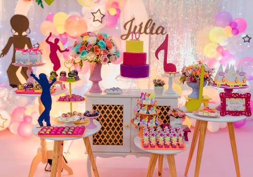 Família de Aniversário Júlia