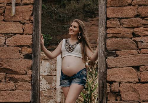 Gestante de Emanuelle - À Espera de Bernardo