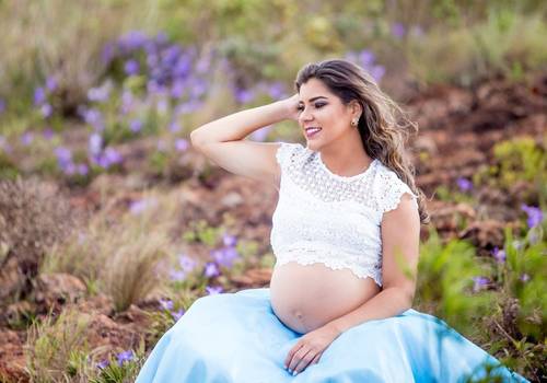 Ensaio Gestante de A Espera do João 