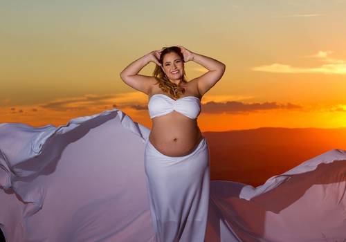 Ensaio Gestante de A Espera da Helena