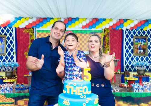 aniversário  de Aniversário do Theo 